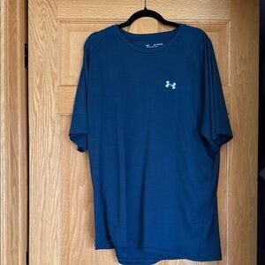 Under Armour Men's Short Sleeve Performance Tee — Navy Blue